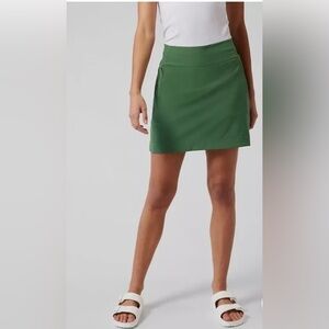 Athleta Brooklyn Skort 16" Green size 10
